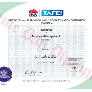 Certificate - TAFE Certificate III Australia