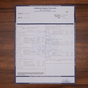 College University Match Transcripts