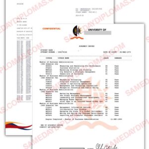 College University Match Transcripts - Africa