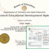 GED Diploma and Transcripts