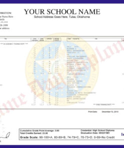High School & College Transcripts