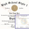High School Diploma and Transcripts1