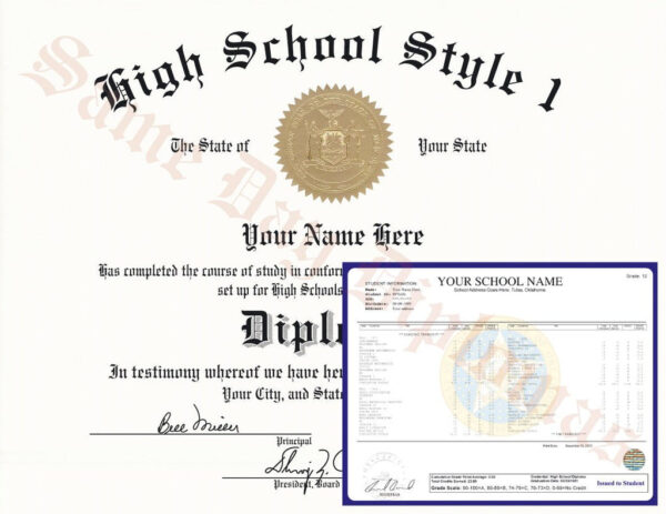 highschool diploma-and-transcripts